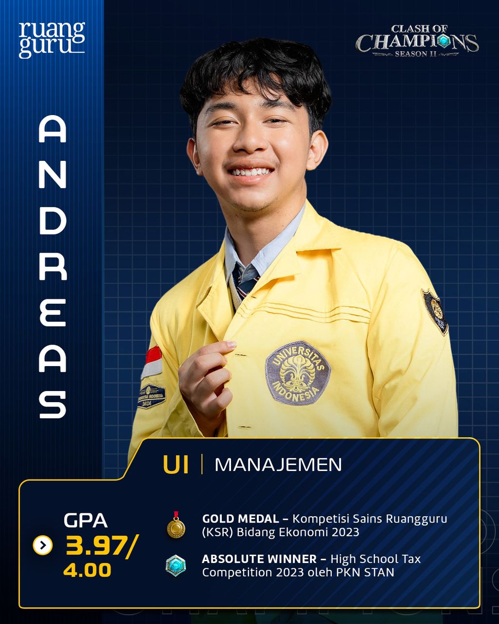 CoC Season 2 Andreas