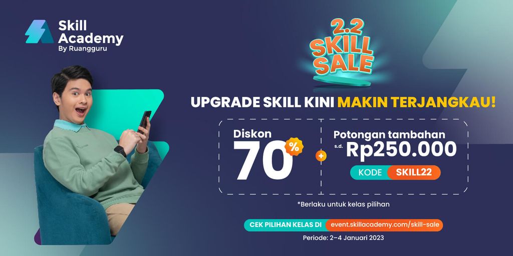 Banner Event Skill Sale 2.2 Skill Academy