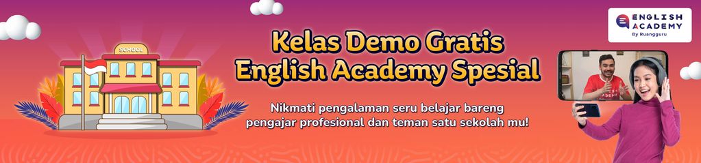 Trial Class English Academy for School Partners - Landing page